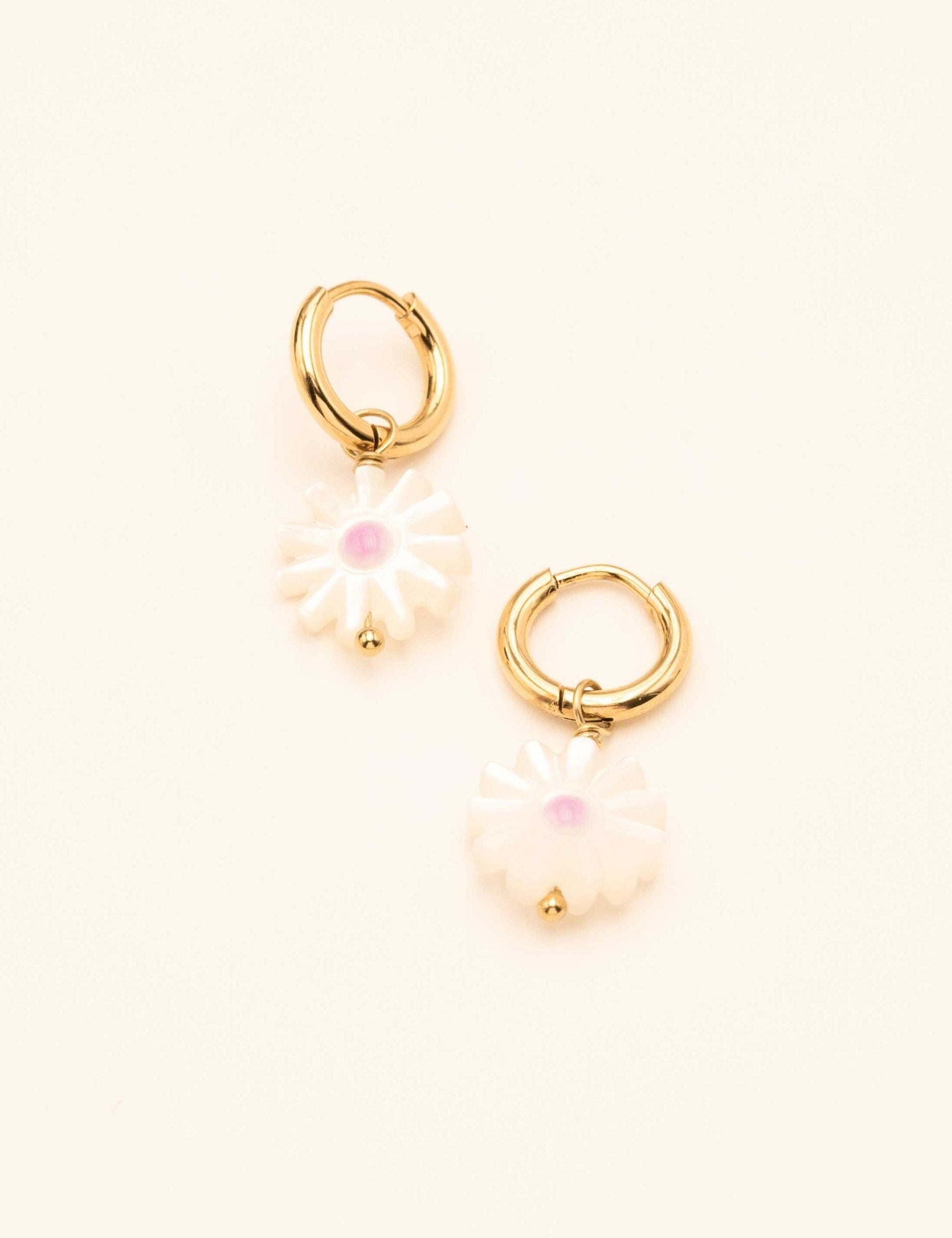Boucles Bohm Paris - margueritine Bohm Paris violet 