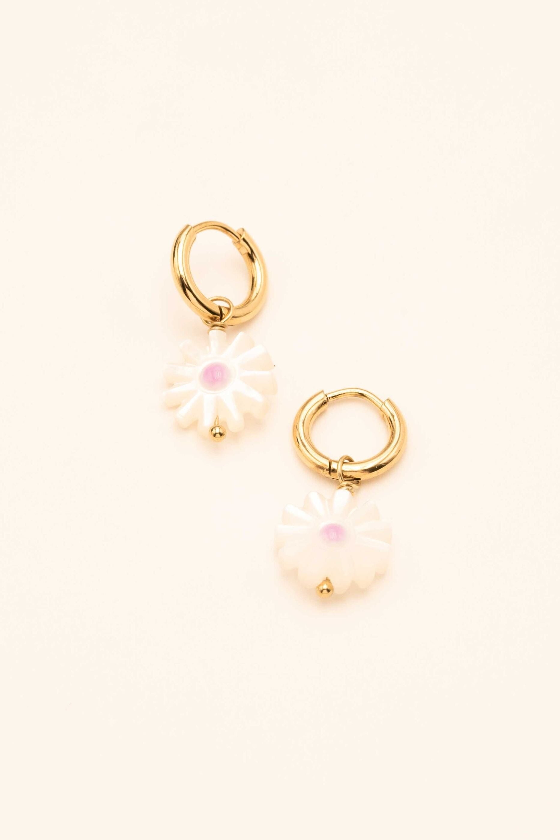 Boucles Bohm Paris - margueritine Bohm Paris violet 