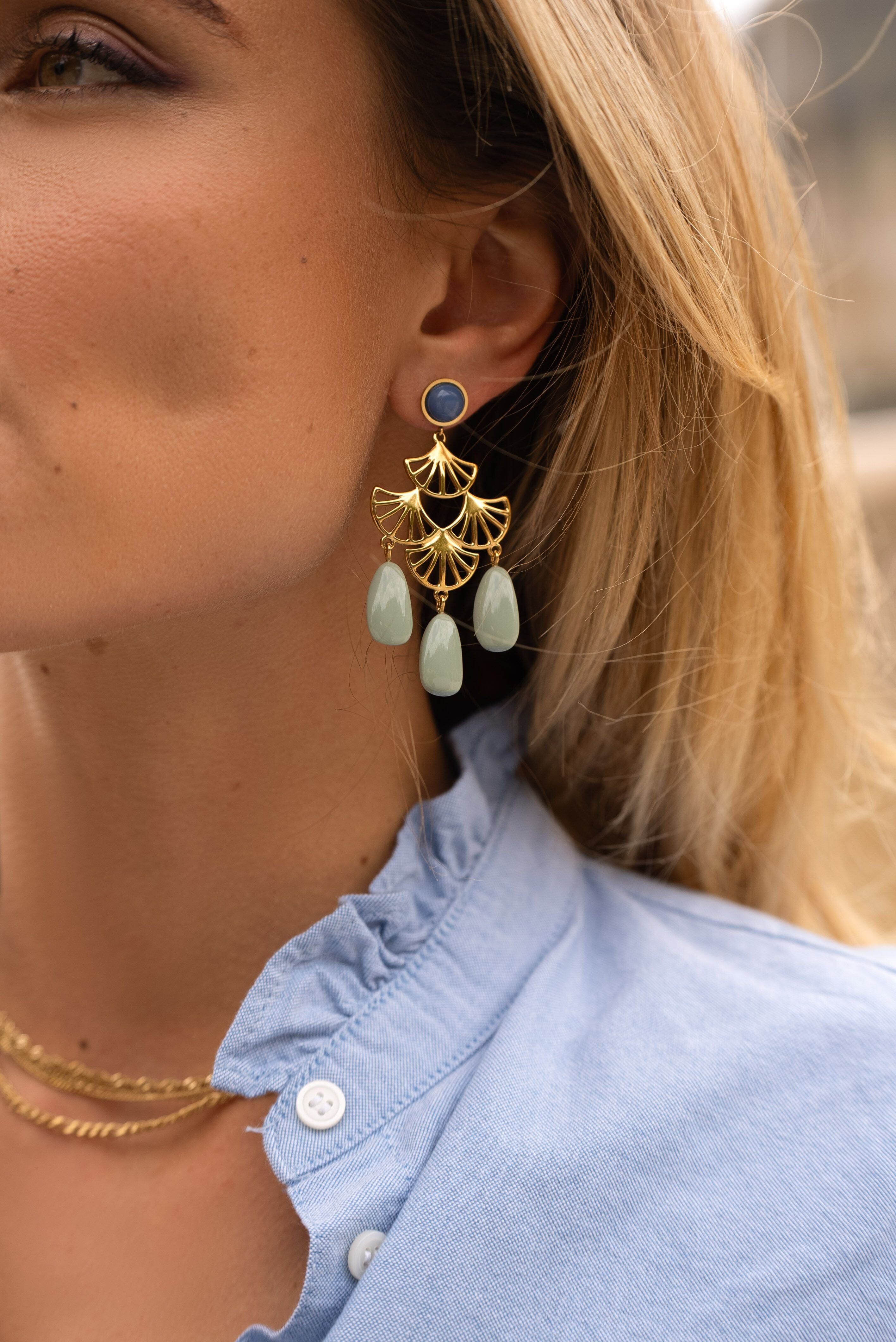 Boucles Bohm Paris - Nour Boucles D'oreilles Bohm Paris 
