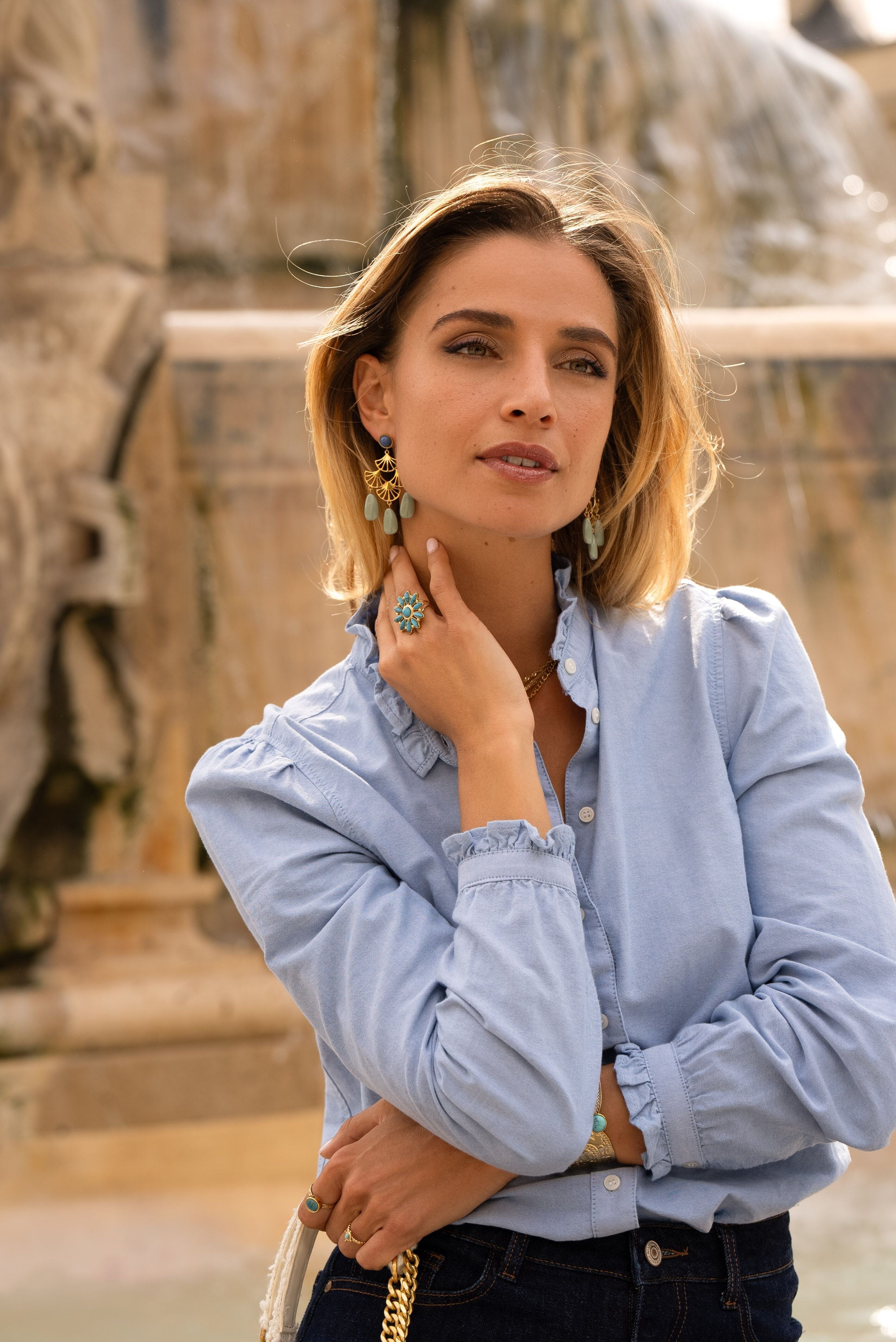 Boucles Bohm Paris - Nour Boucles D'oreilles Bohm Paris 