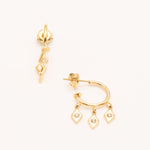 Boucles Bohm Paris - Sakina Boucles D'oreilles Bohm Paris Doré 