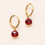 Boucles Bohm Paris - Silas Boucles D'oreilles Bohm Paris carmin 