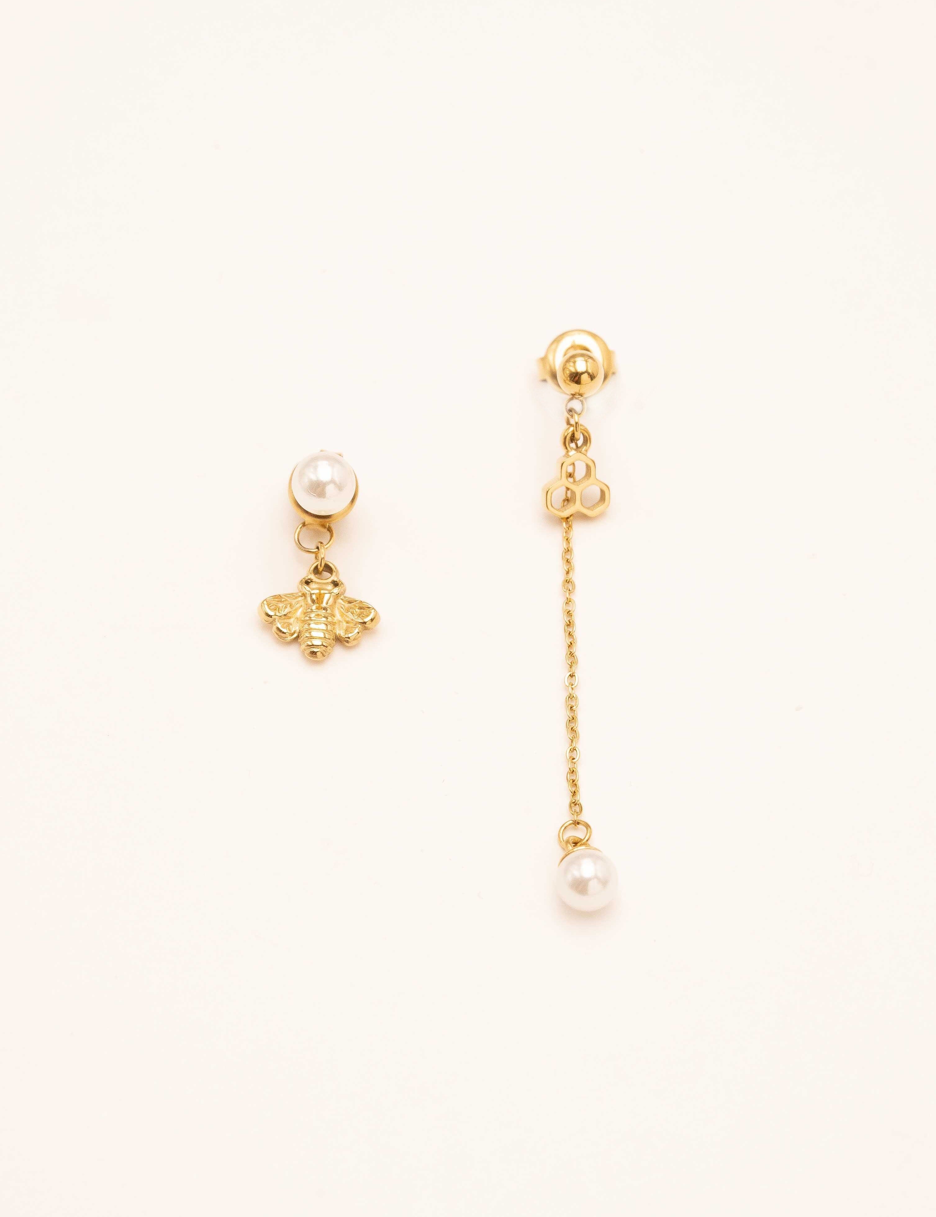 Boucles Bohm Paris - Stacey Boucles D'oreilles Bohm Paris Doré 