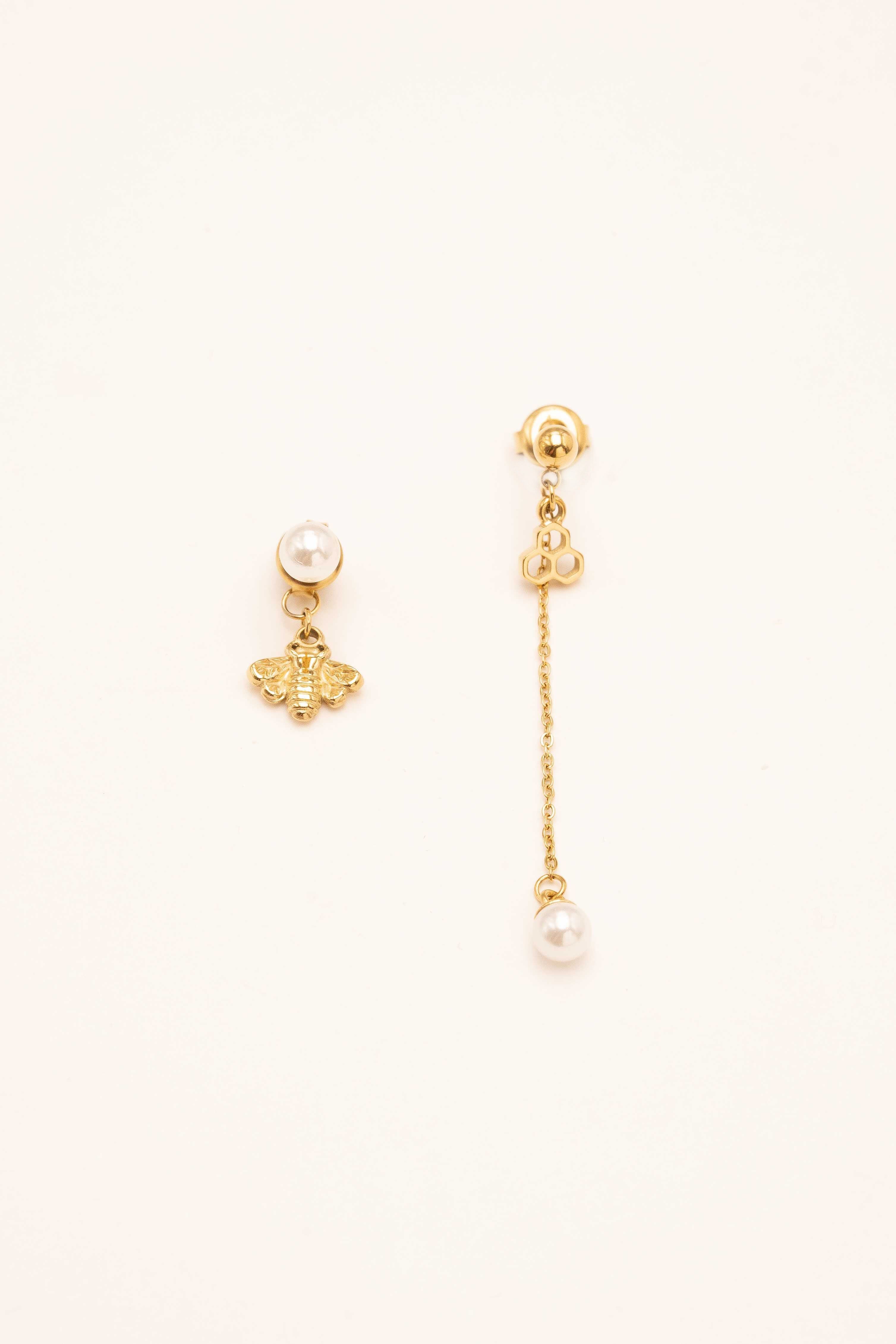 Boucles Bohm Paris - Stacey Boucles D'oreilles Bohm Paris Doré 