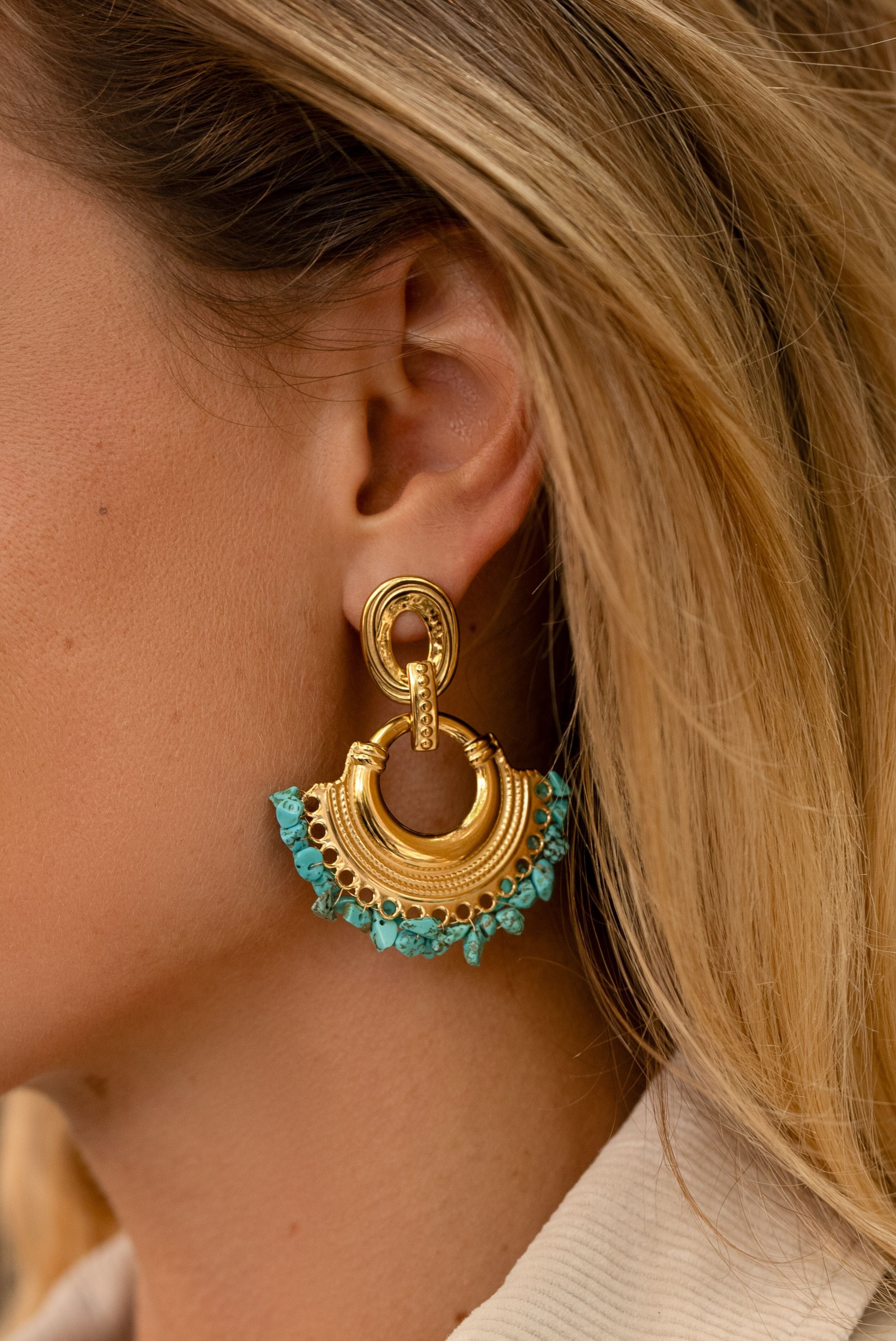 Boucles Bohm Paris - Yasmine Boucles D'oreilles Bohm Paris 