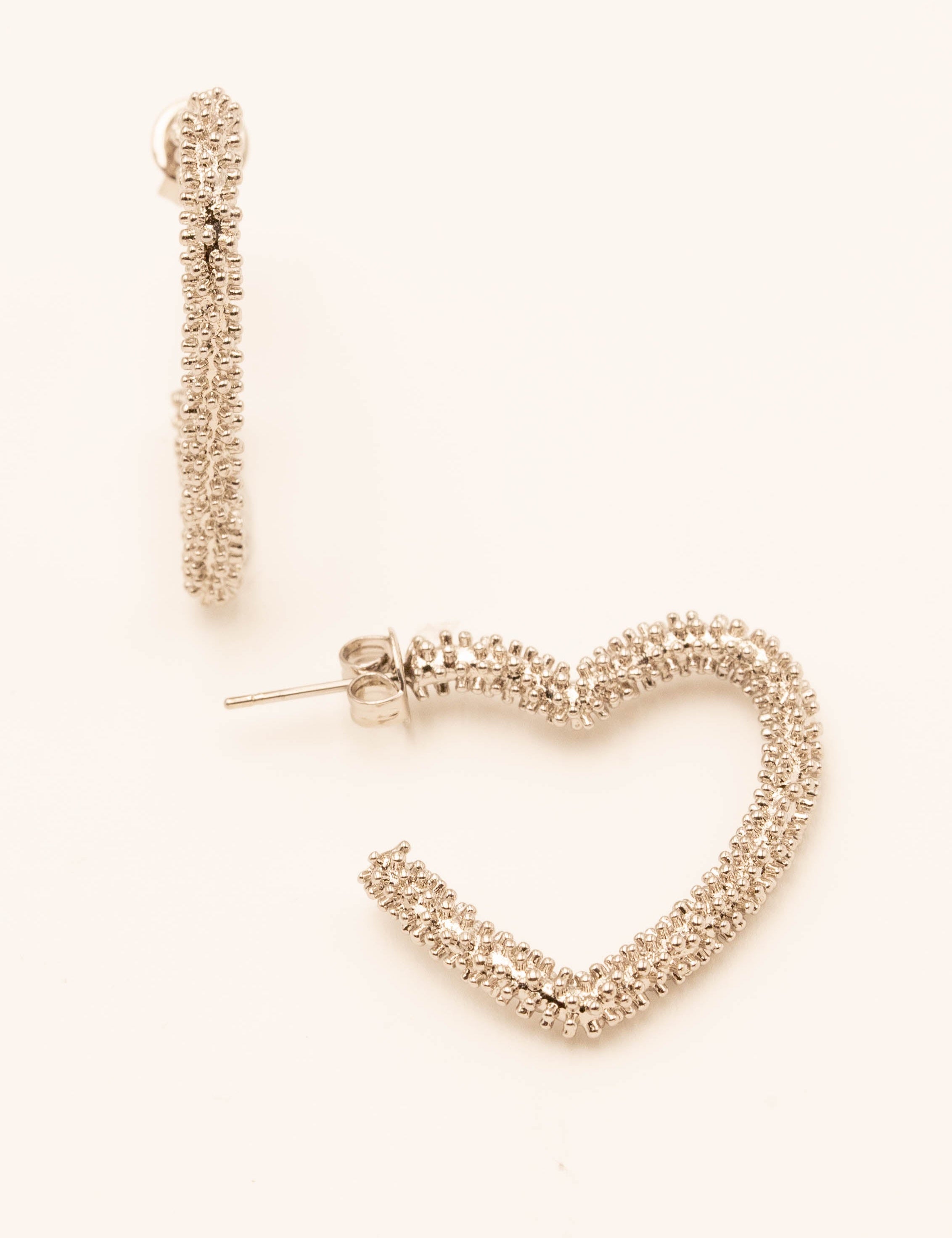 Boucles Charley Boucles D'oreilles Bohm Paris Argenté 