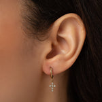 Boucles Cross Boucles D'oreilles Bohm Paris 