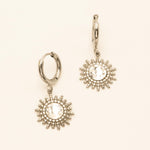Boucles Dao Boucles D'oreilles Bohm Paris Argenté cristal 
