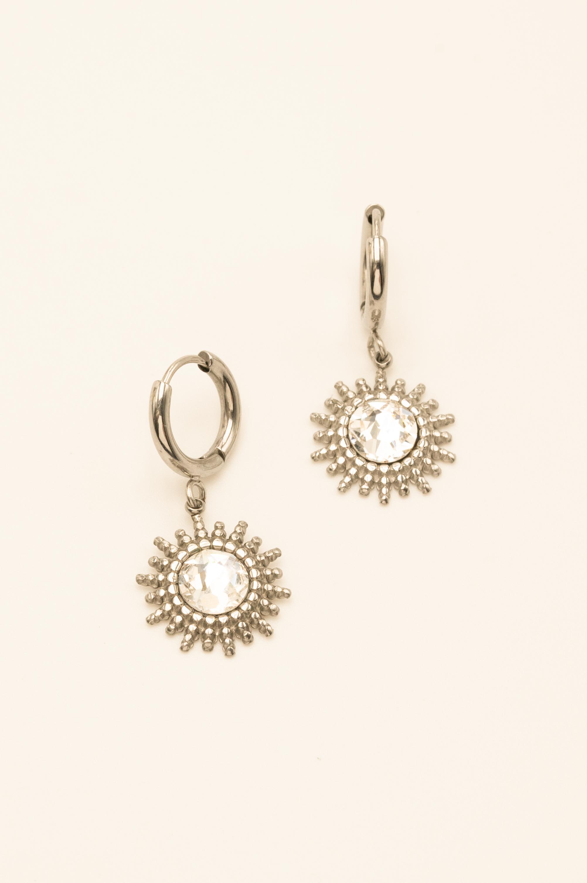 Boucles Dao Boucles D'oreilles Bohm Paris Argenté cristal 