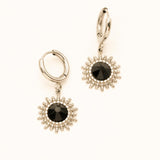 Boucles Dao Boucles D'oreilles Bohm Paris Argenté noir 