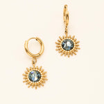 Boucles Dao Boucles D'oreilles Bohm Paris Bleu denim 