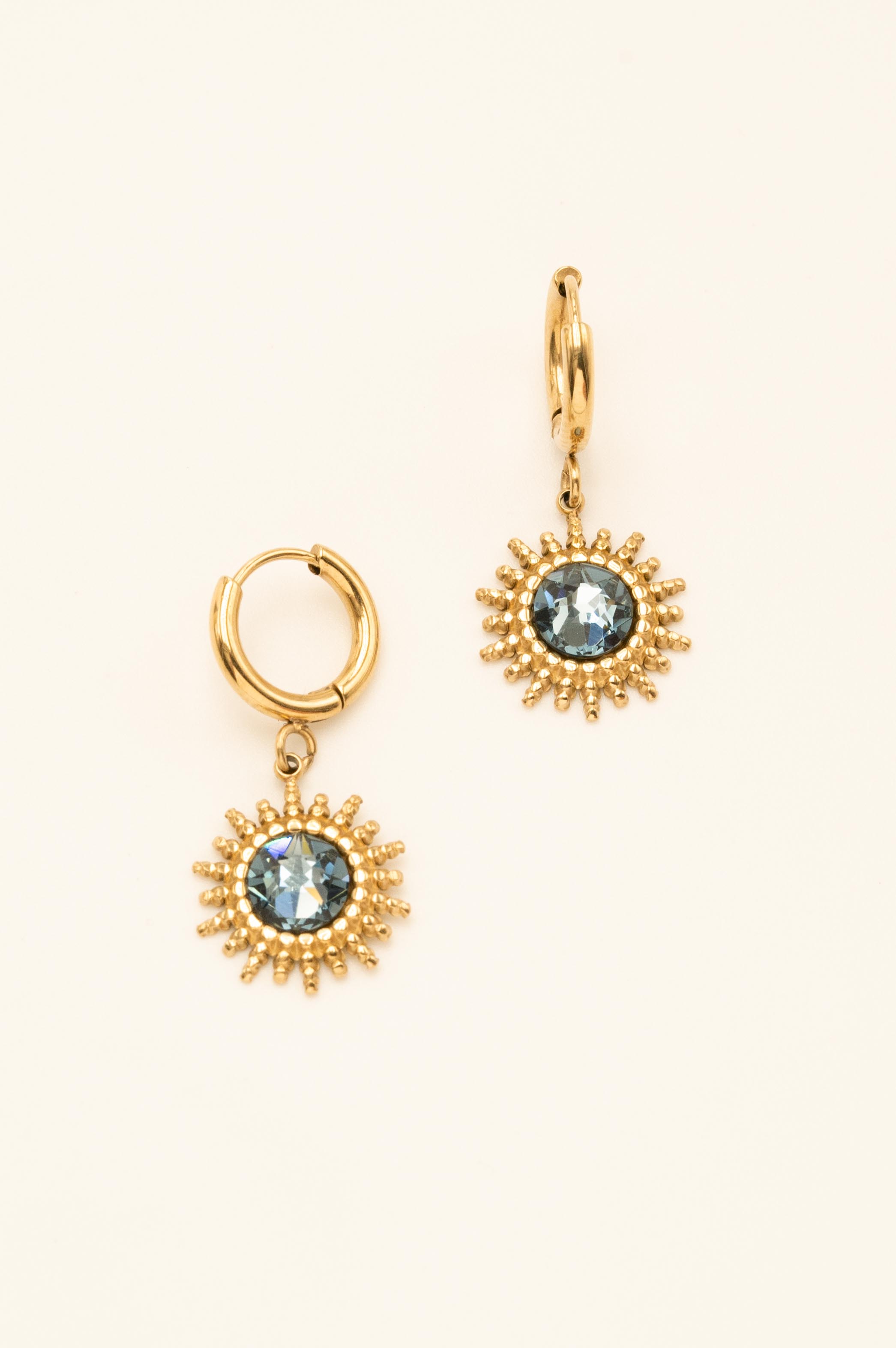 Boucles Dao Boucles D'oreilles Bohm Paris Bleu denim 