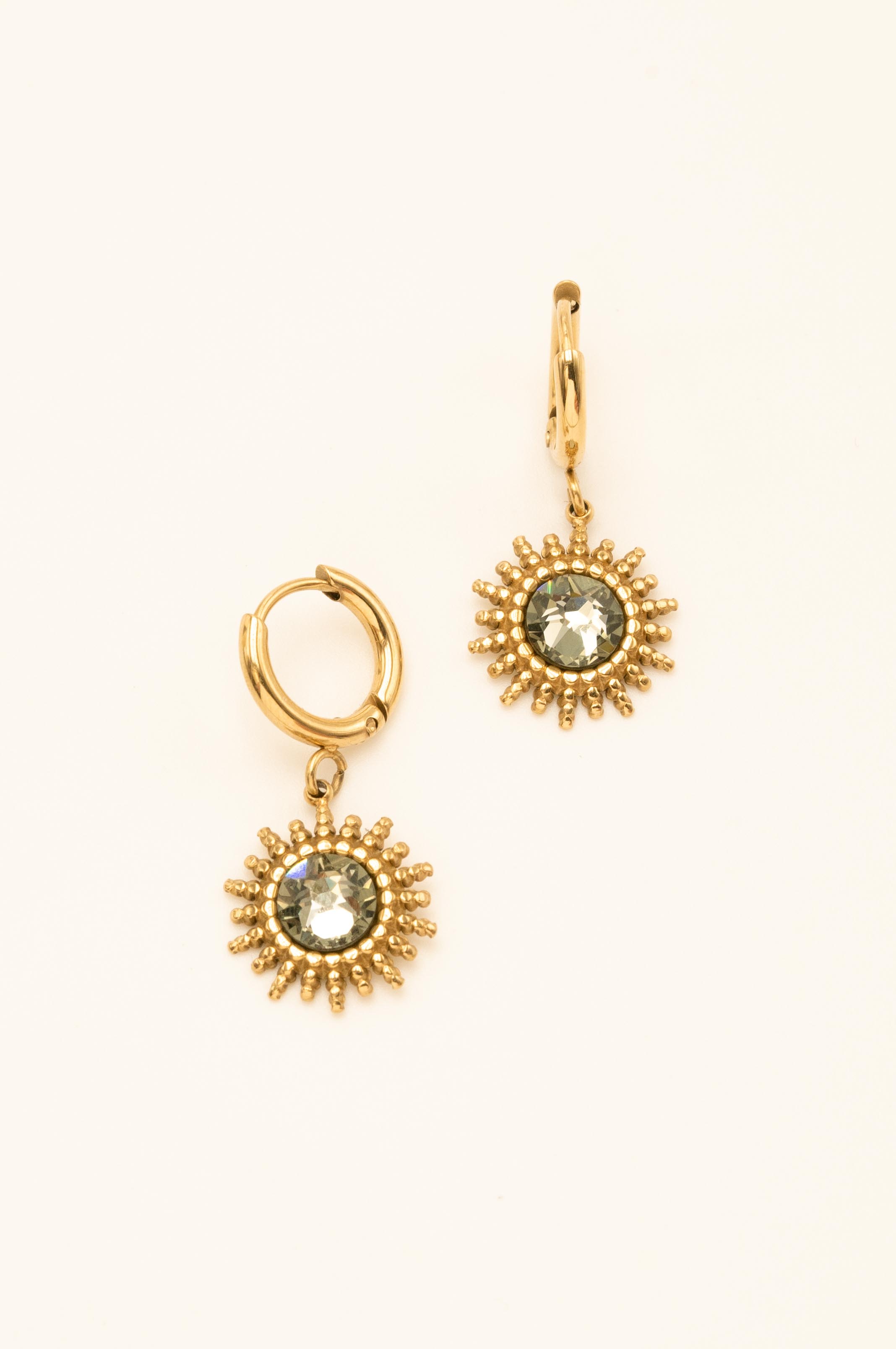 Boucles Dao Boucles D'oreilles Bohm Paris Gris fumé 