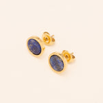 Boucles Emllo Bohm Paris Lapis lazuli 