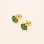 Boucles Emllo Bohm Paris Malachite 