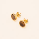 Boucles Emllo Bohm Paris Oeil de tigre 