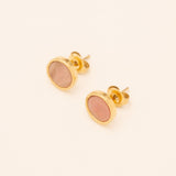 Boucles Emllo Bohm Paris Rhodonite 