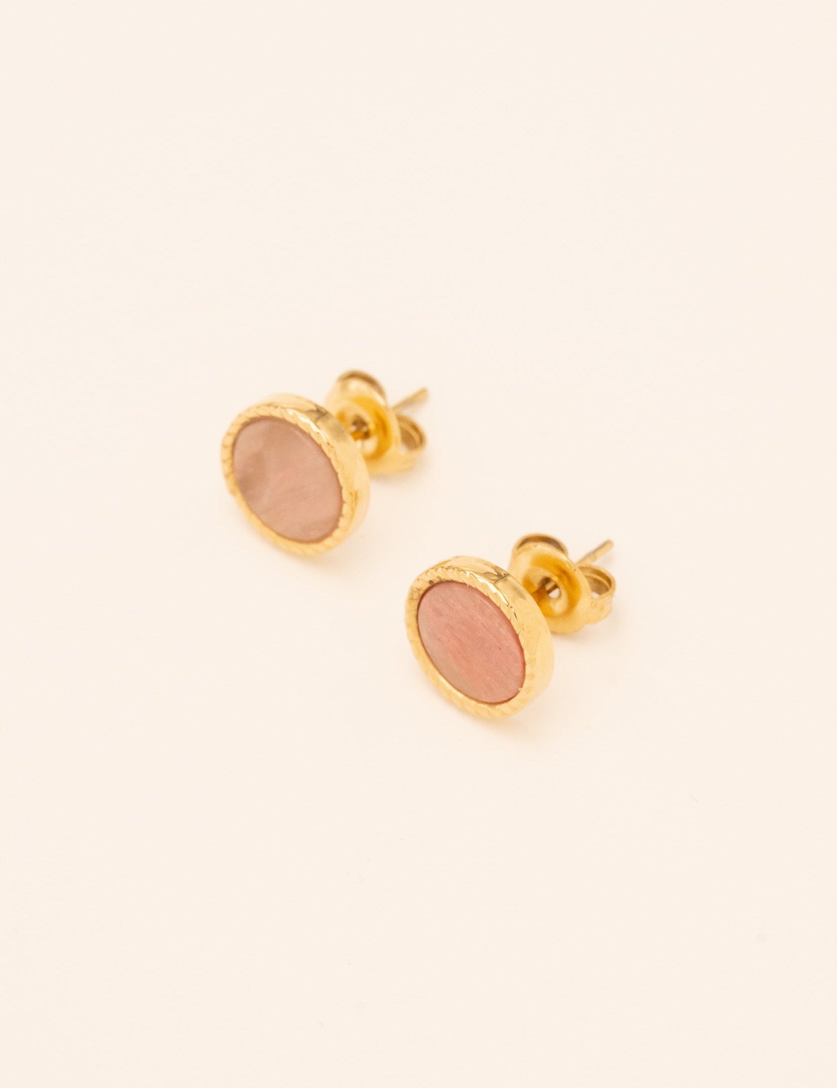 Boucles Emllo Bohm Paris Rhodonite 