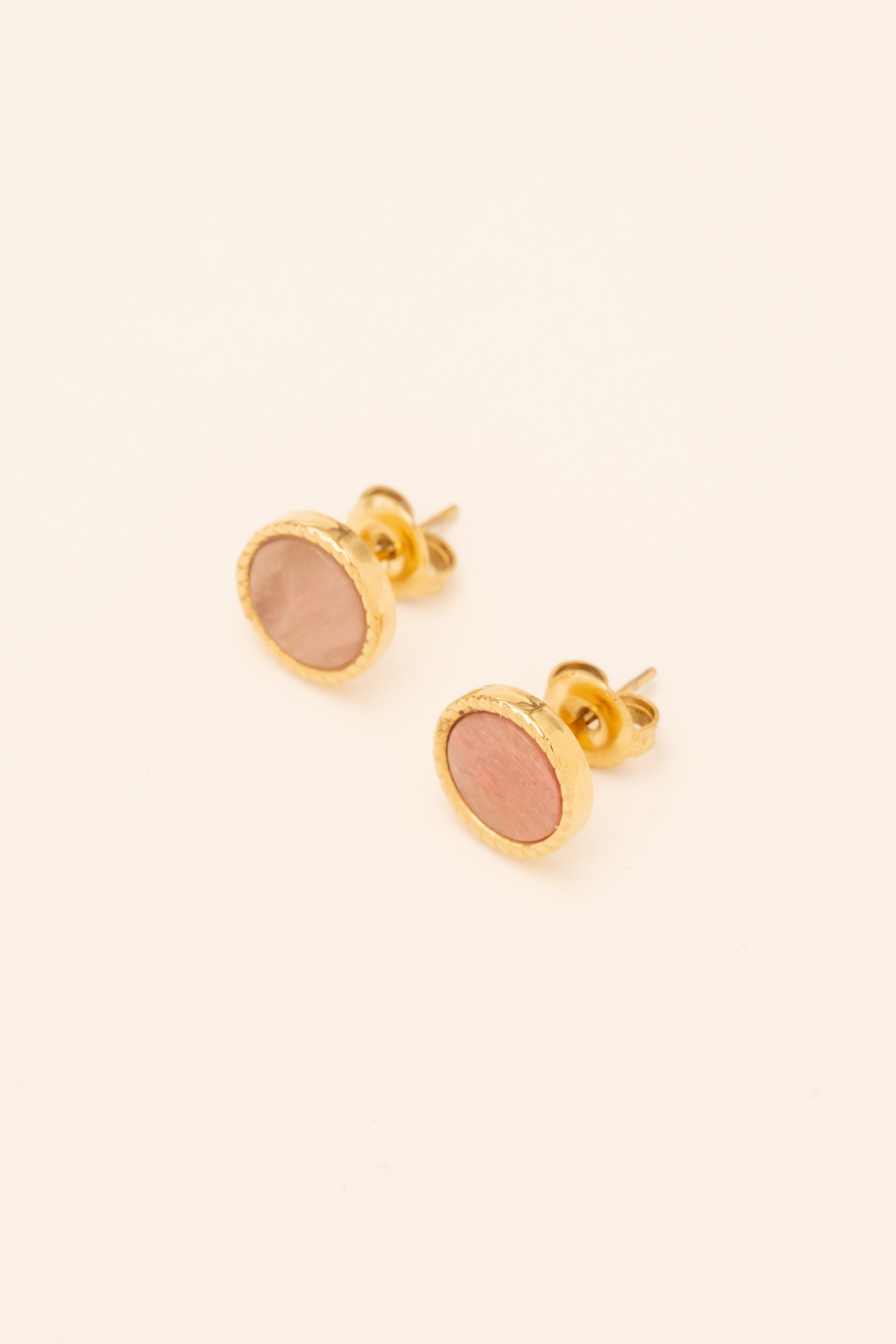 Boucles Emllo Bohm Paris Rhodonite 