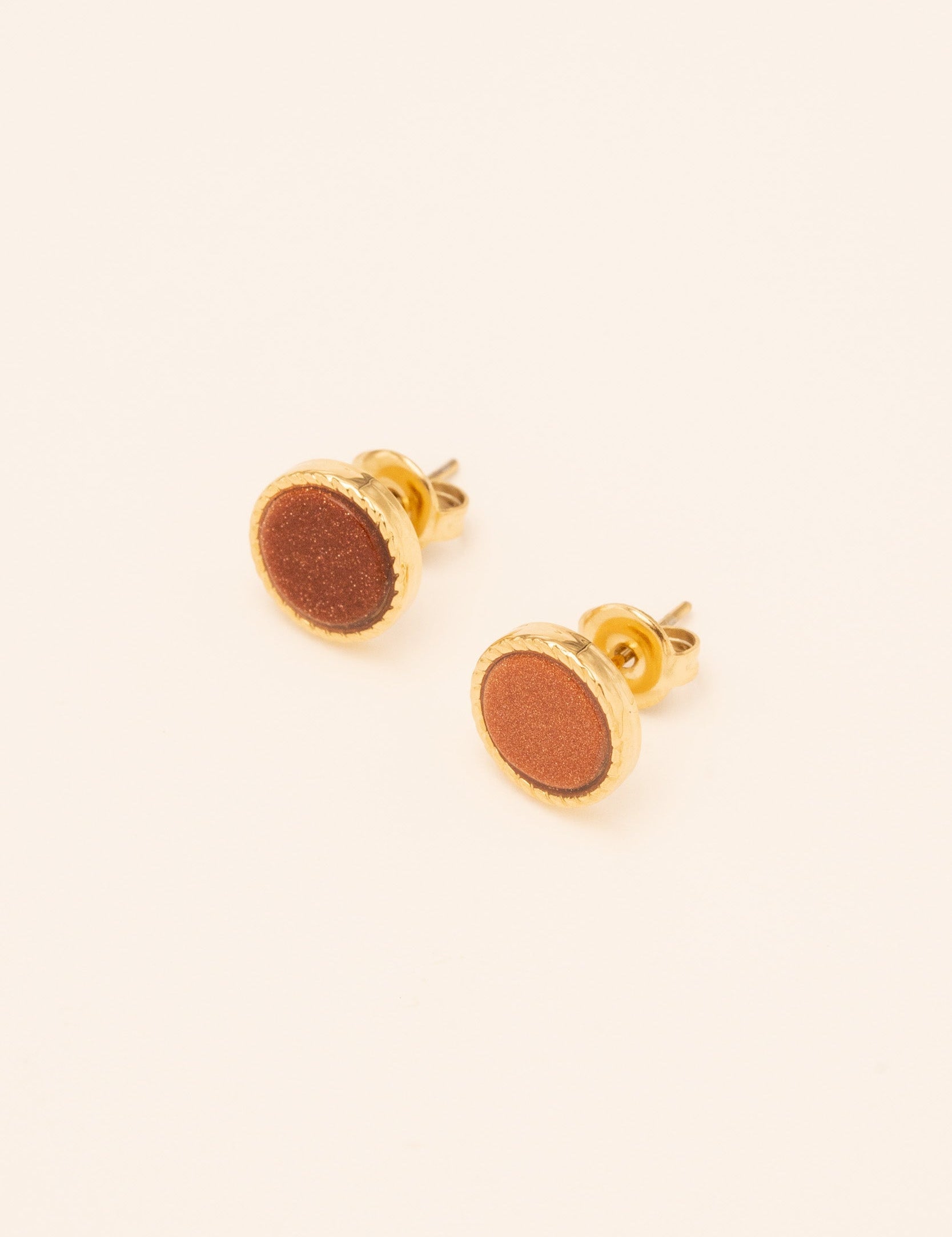 Boucles Emllo Bohm Paris Sable d'or 