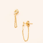 Boucles Flash - chaine Bohm Paris cristal 