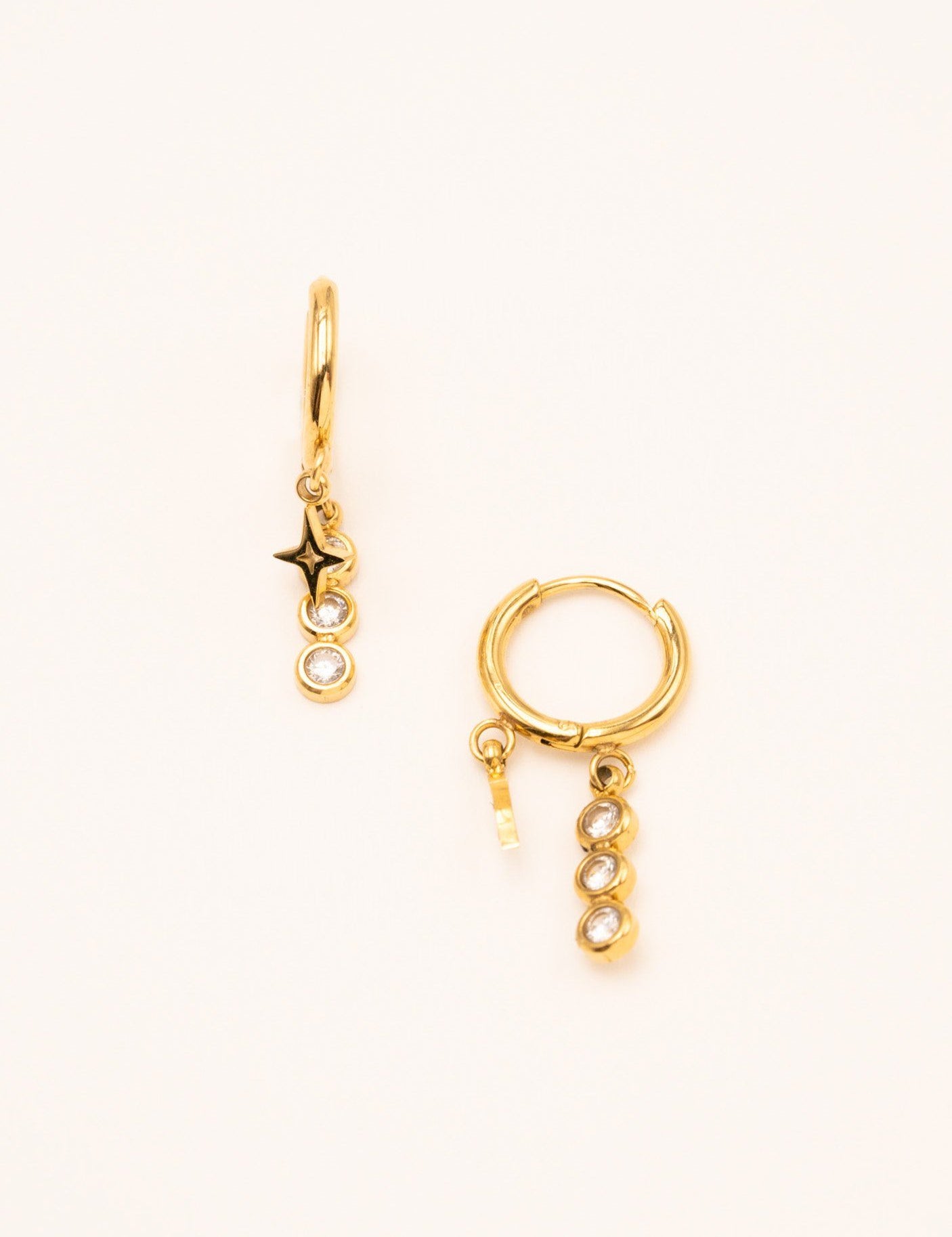 Boucles Hadley Boucles D'oreilles Bohm Paris Cristal 