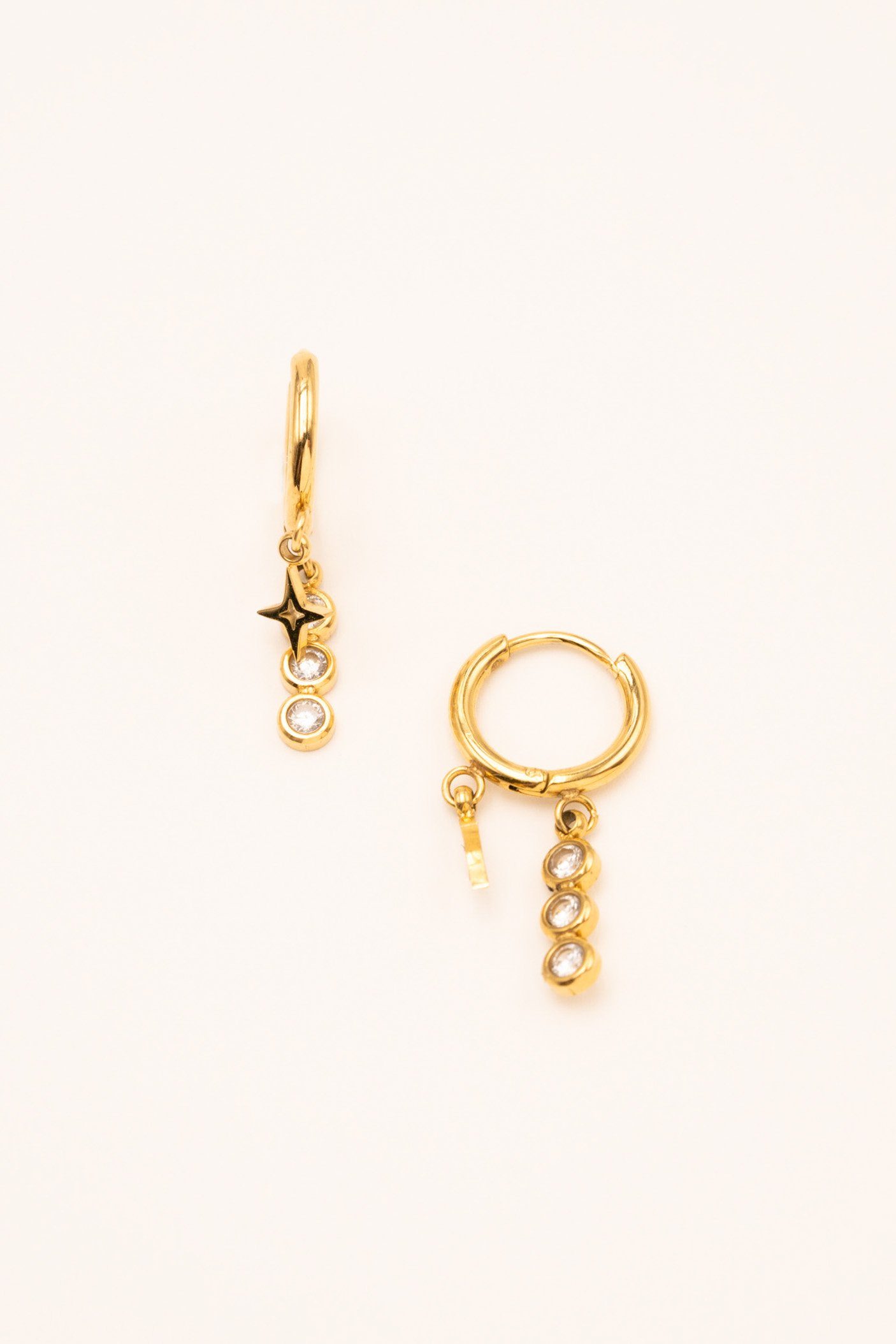 Boucles Hadley Boucles D'oreilles Bohm Paris Cristal 