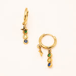 Boucles Hadley Boucles D'oreilles Bohm Paris Mix vert 