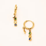 Boucles Hadley Boucles D'oreilles Bohm Paris Mix vert 