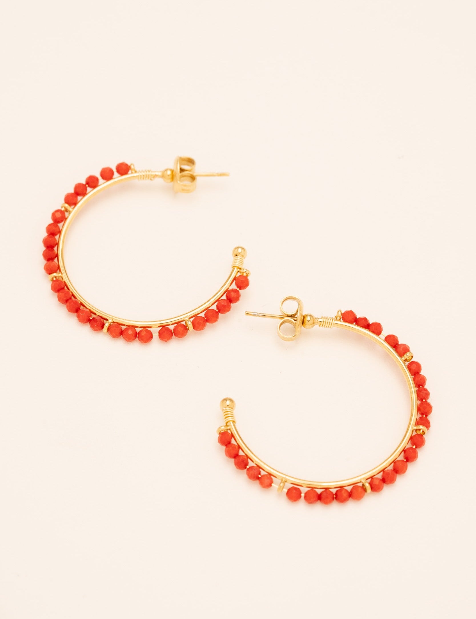 Boucles Klervi Bohm Paris Cornaline 
