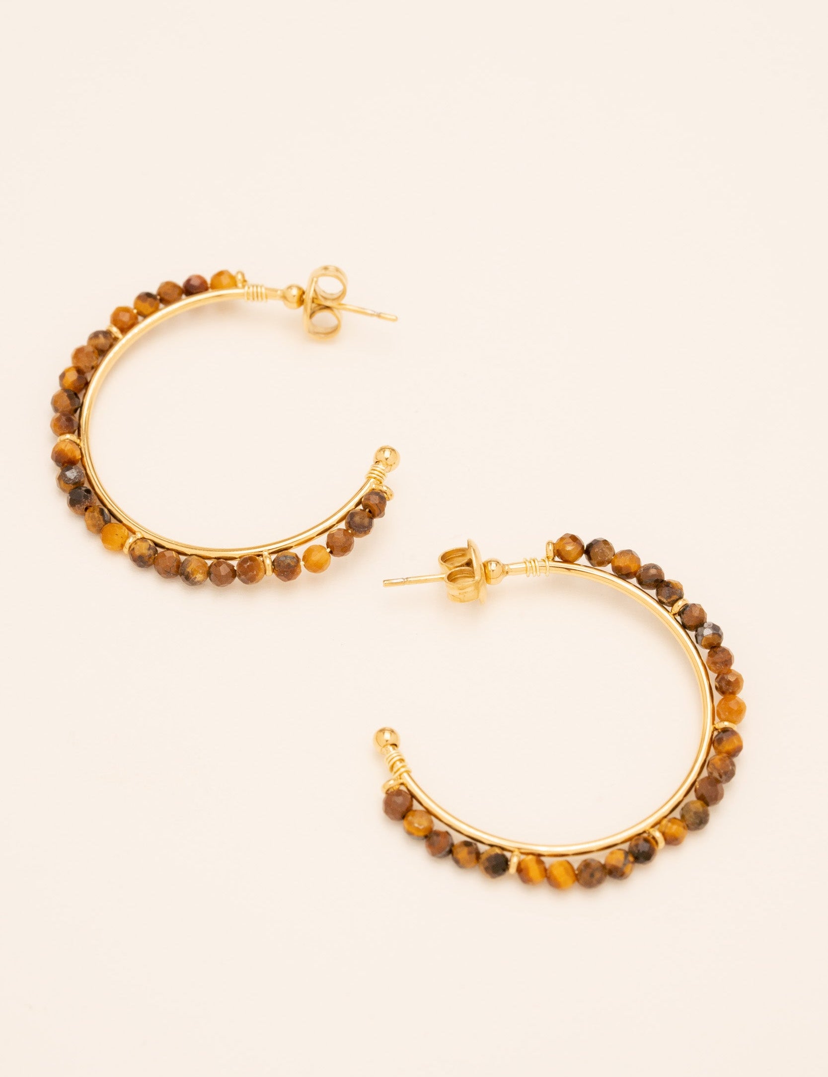 Boucles Klervi Bohm Paris oeil de tigre 