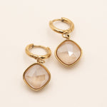 Boucles Léa Boucles D'oreilles Bohm Paris Beige rosé