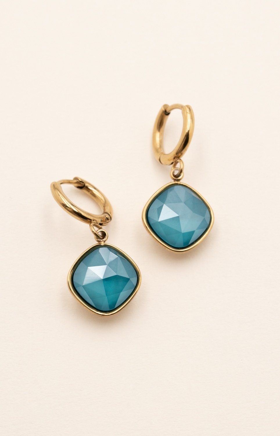Boucles Léa Boucles D'oreilles Bohm Paris Bleu azur