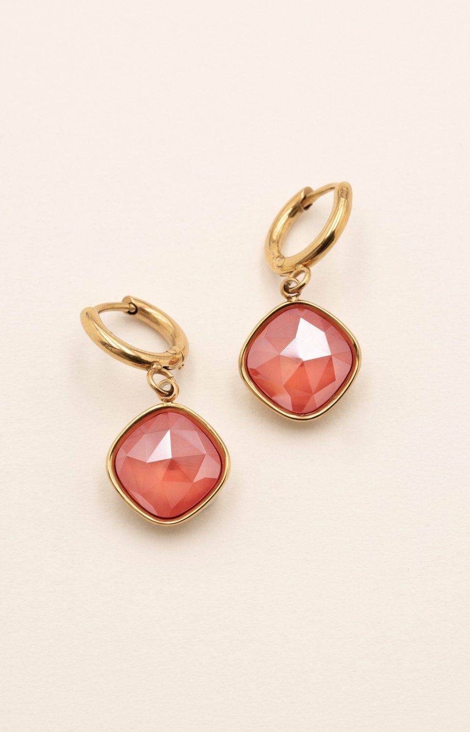 Boucles Léa Boucles D'oreilles Bohm Paris Corail