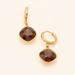 Boucles Léa Boucles D'oreilles Bohm Paris Pourpre 