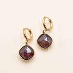 Boucles Léa Boucles D'oreilles Bohm Paris Prune