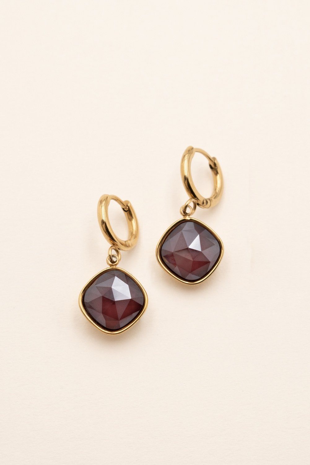 Boucles Léa Boucles D'oreilles Bohm Paris Prune