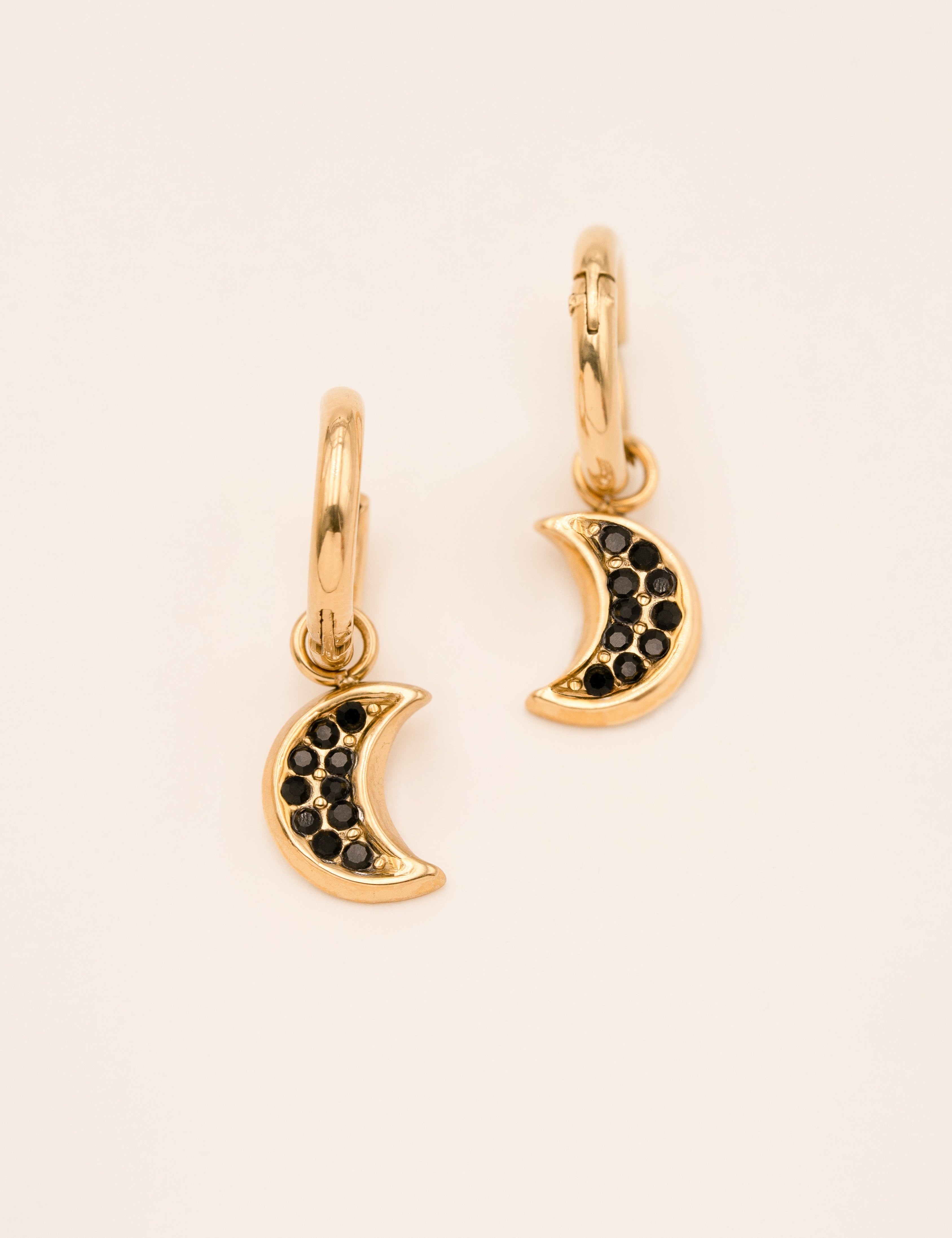 Boucles Lunèse Boucles D'oreilles Bohm Paris Noir 