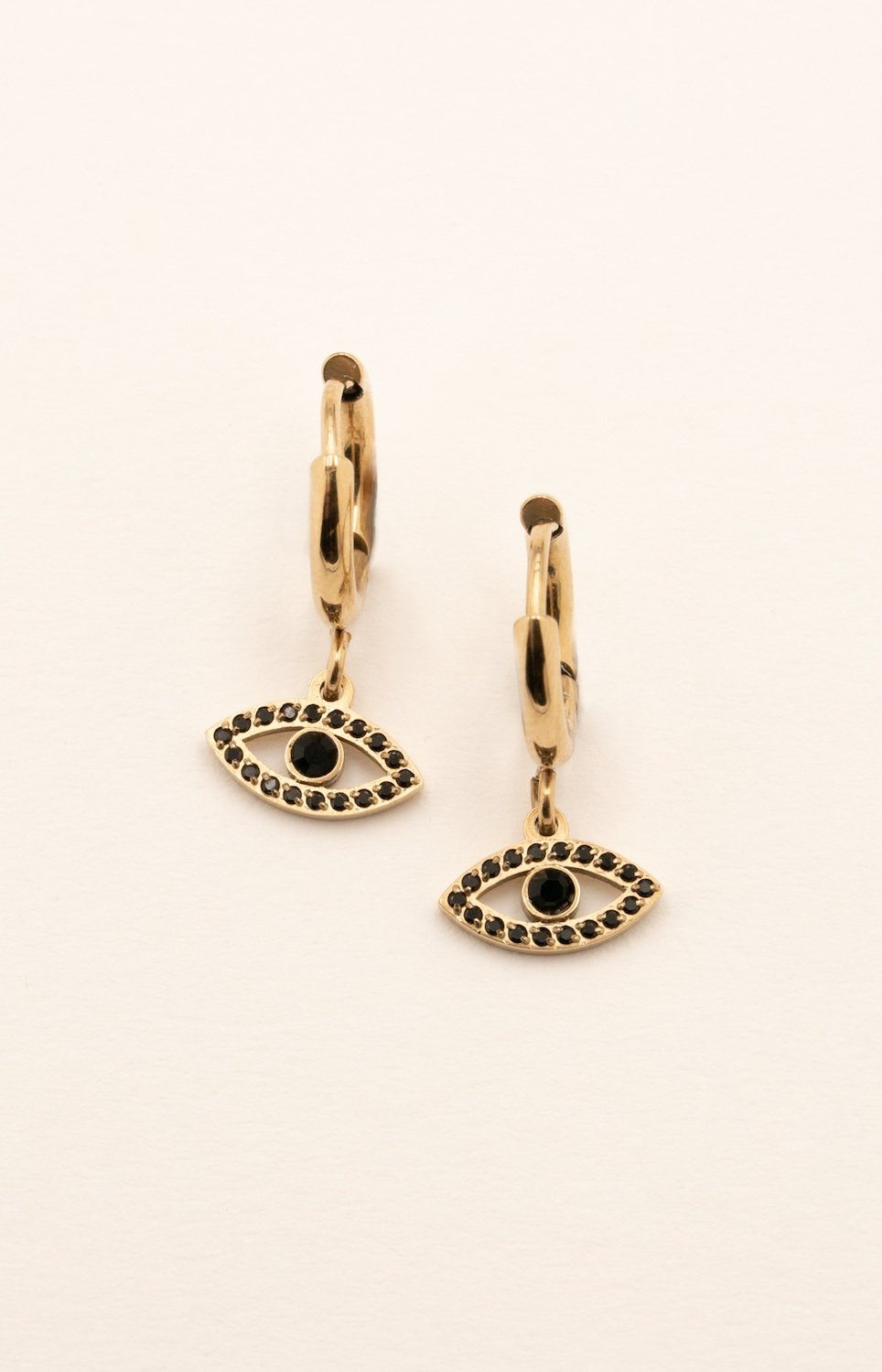 Boucles Oulila Boucles D'oreilles Bohm Paris Noir 