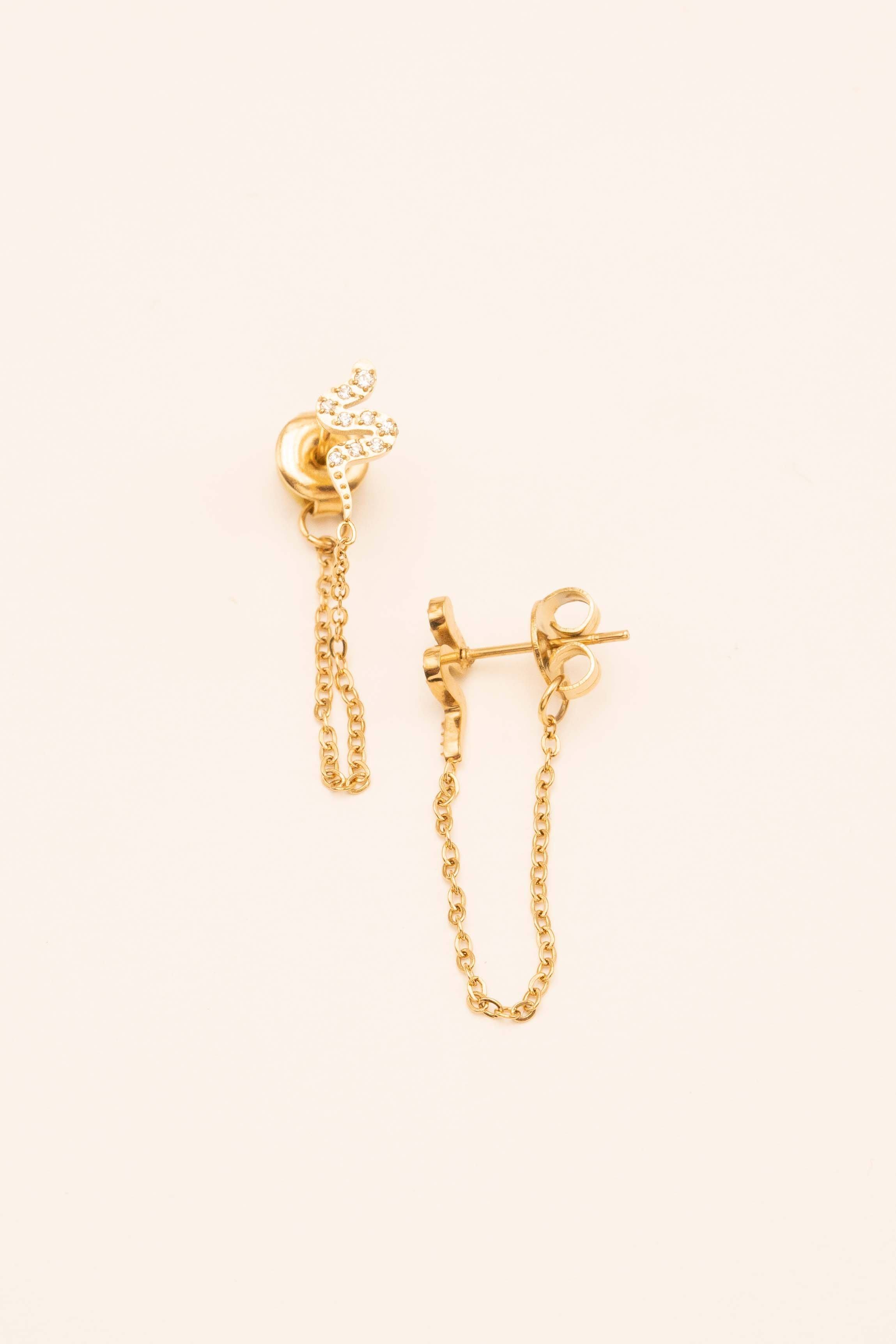 Boucles Serpille Bohm Paris Doré 