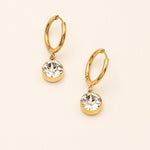 Boucles Silas Boucles D'oreilles Bohm Paris Cristal 