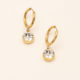 Boucles Silas Boucles D'oreilles Bohm Paris Cristal 