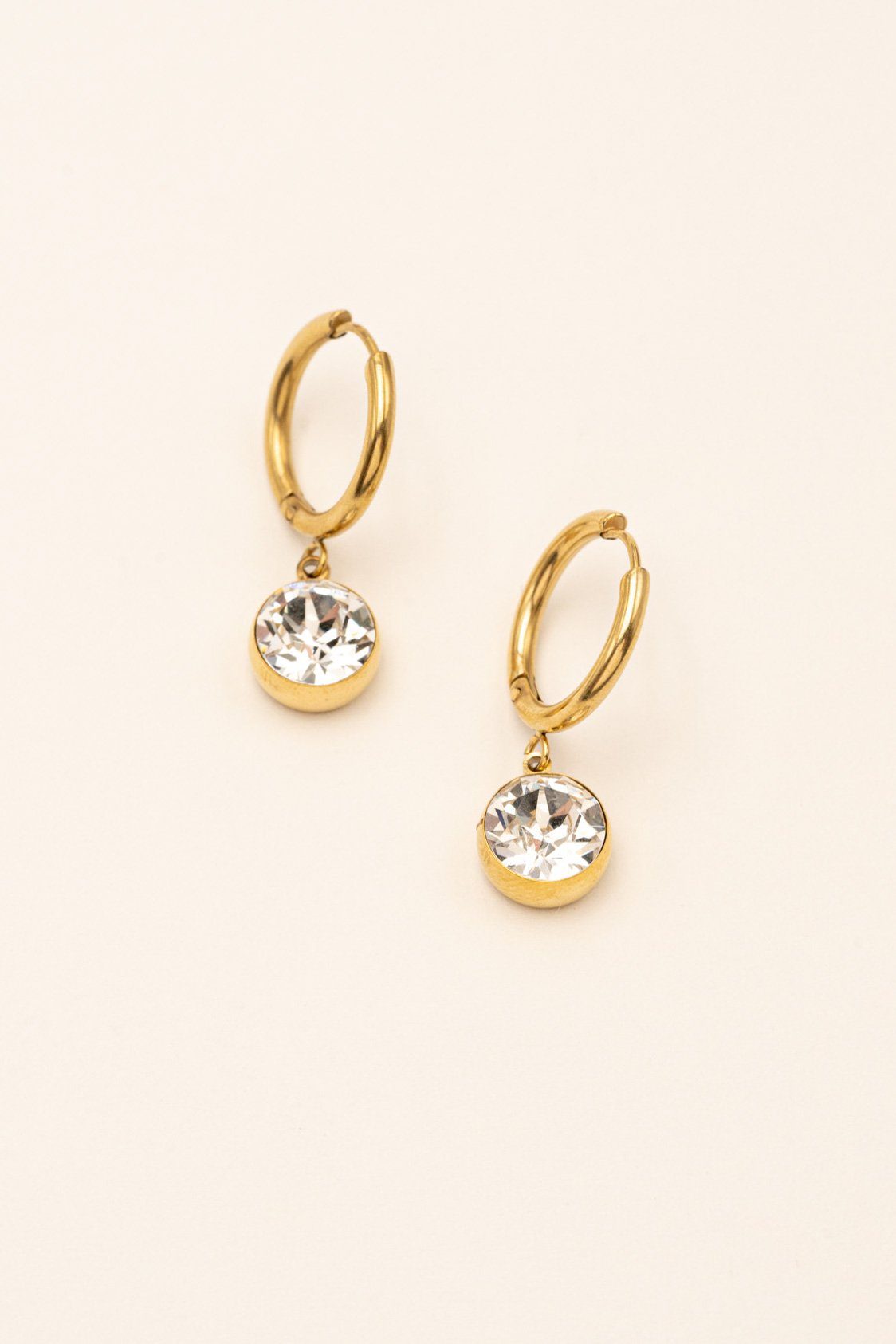 Boucles Silas Boucles D'oreilles Bohm Paris Cristal 