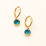 Boucles Silas Boucles D'oreilles Bohm Paris Turquoise 