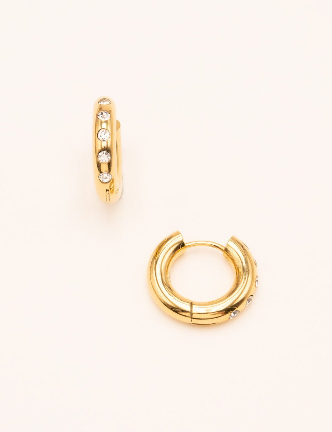 Boucles Sima Boucles D'oreilles Bohm Paris Blanc 