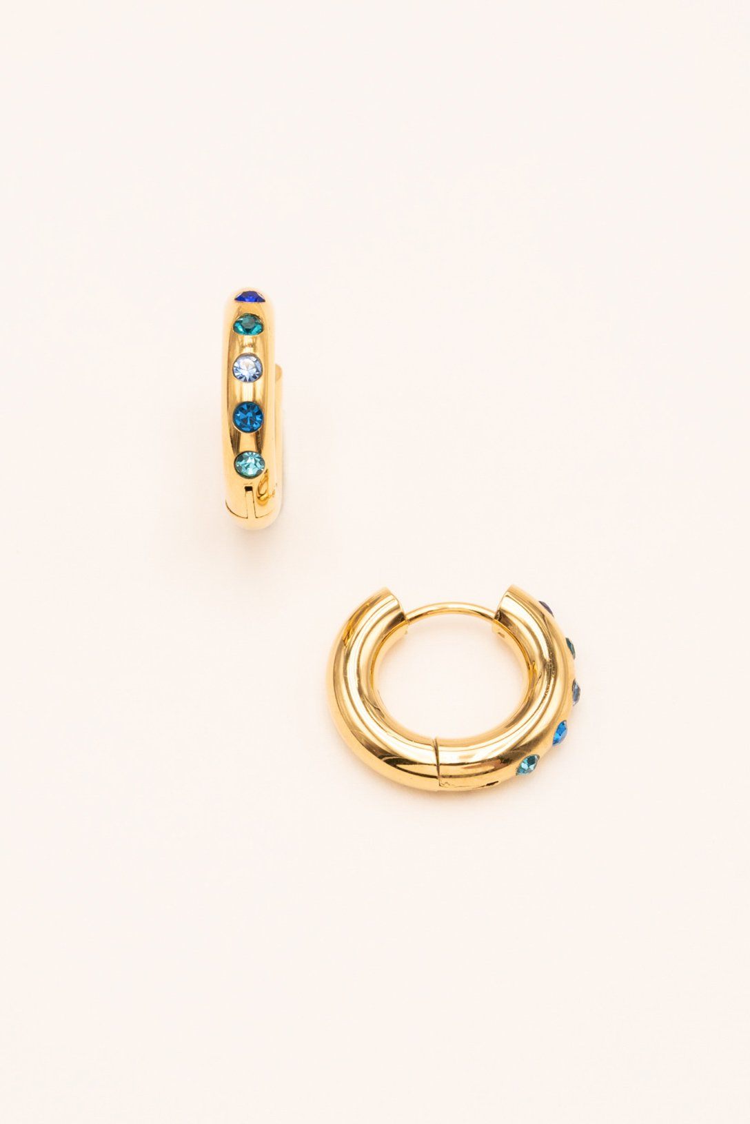 Boucles Sima Boucles D'oreilles Bohm Paris Mix bleu 