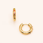 Boucles Sima Boucles D'oreilles Bohm Paris Mix rose 