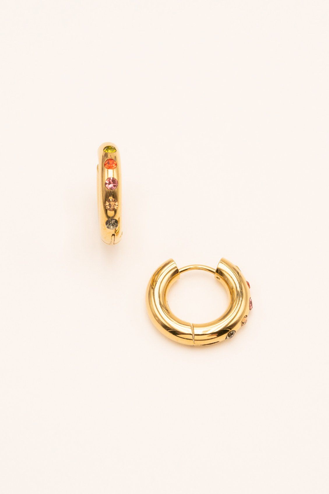 Boucles Sima Boucles D'oreilles Bohm Paris Mix rose 