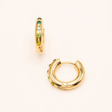 Boucles Sima Boucles D'oreilles Bohm Paris Mix vert 