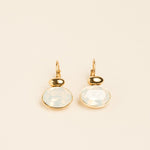 Boucles Vivine Boucles D'oreilles Bohm Paris blanc opal